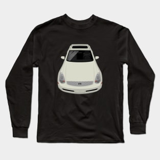 G35 Coupe 3rd gen 2003-2007 - White Long Sleeve T-Shirt